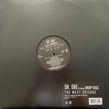 Dr. Dre Featuring Snoop Dogg : The Next Episode (12")