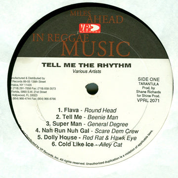 Various : Tell Me The Rhythm (LP, Comp)