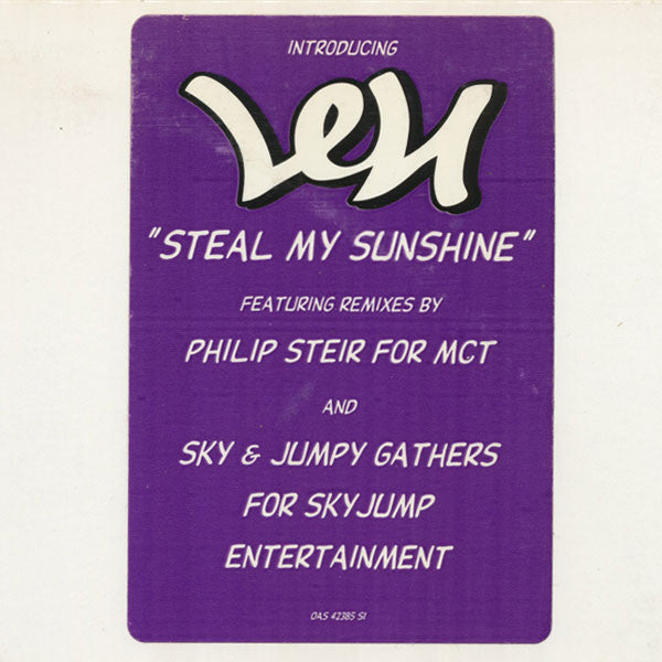 Len : Steal My Sunshine (12")