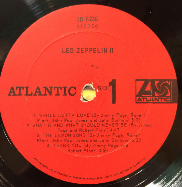 Led Zeppelin : Led Zeppelin II (LP, Album, Gat)