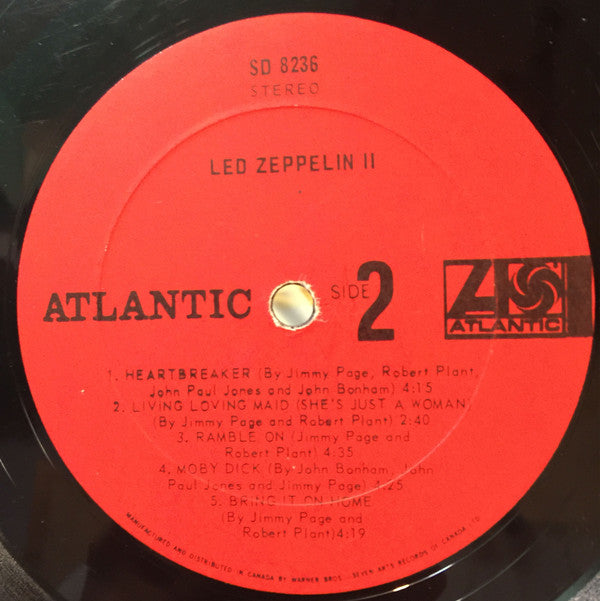 Led Zeppelin : Led Zeppelin II (LP, Album, Gat)