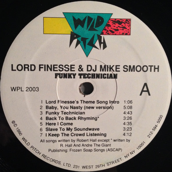 Lord Finesse & DJ Mike Smooth : Funky Technician (LP, Album)