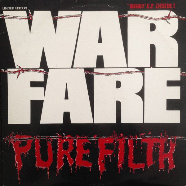 Warfare (2) : Pure Filth (LP, Album, Ltd + 12", EP)
