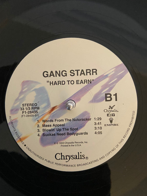 Gang Starr : Hard To Earn (2xLP, Album)