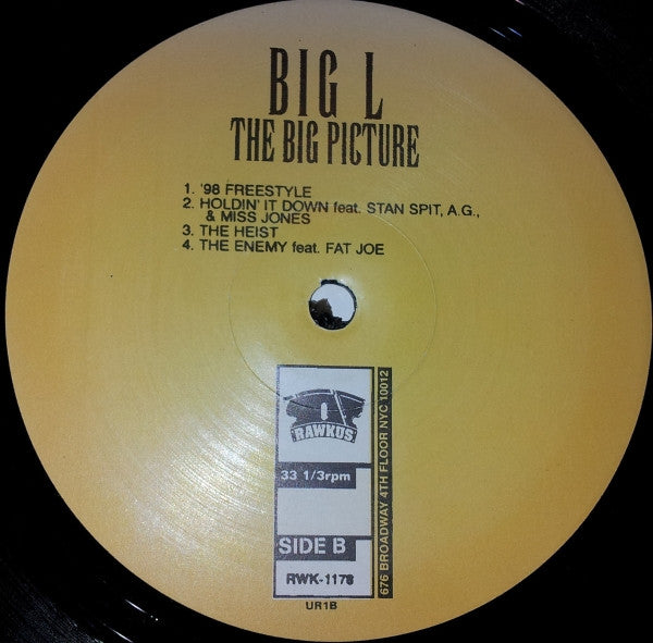 Big L : The Big Picture (2xLP, Album, Promo)