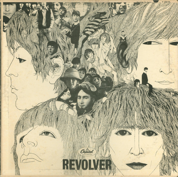 The Beatles : Revolver (LP, Album, Mono, Scr)