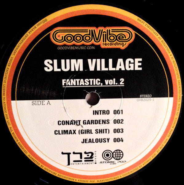 Slum Village : Fantastic, Vol. 2 (3xLP, Album)