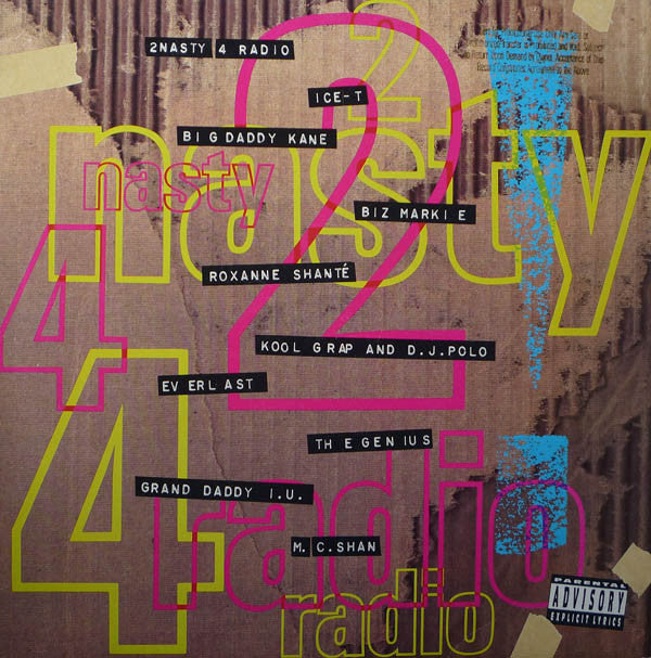 Various : 2 Nasty 4 Radio (LP, Comp)