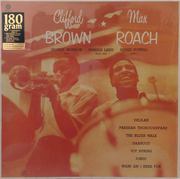 Clifford Brown And Max Roach : Clifford Brown & Max Roach (LP, Album, RE, 180)