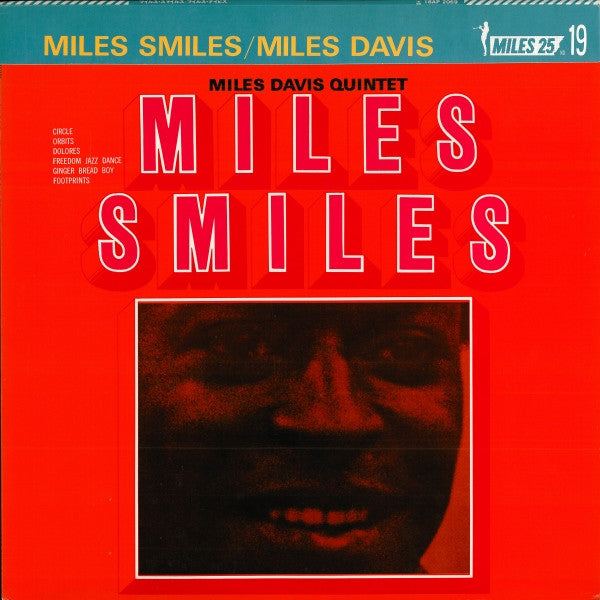 The Miles Davis Quintet : Miles Smiles (LP, Album, RE)