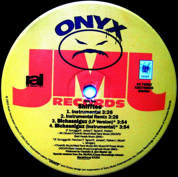 Onyx : Shifftee (12", Single)