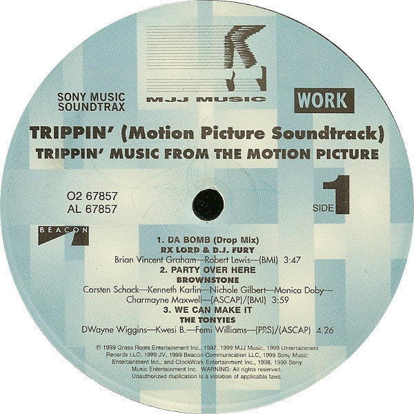 Various : Trippin' (Motion Picture Soundtrack) (2xLP)