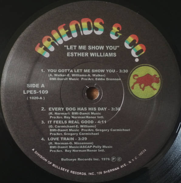 Esther Williams : Let Me Show You (LP, RE)