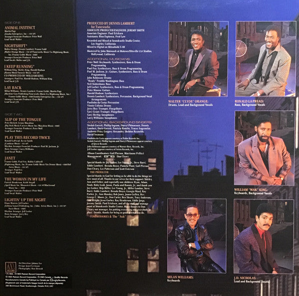 Commodores : Nightshift (LP, Album)