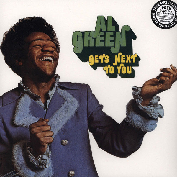 Al Green : Gets Next To You (LP, Album, RE)