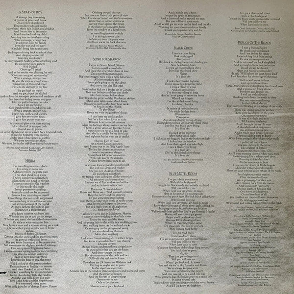 Joni Mitchell : Hejira (LP, Album, SP-)