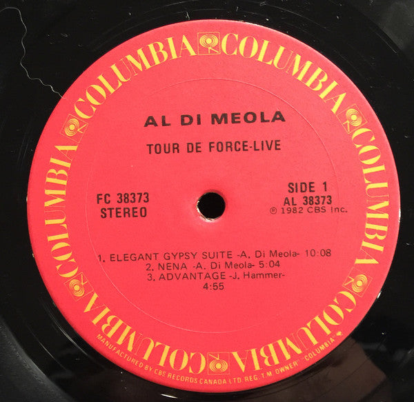 Al Di Meola : Tour De Force - "Live" (LP, Album)