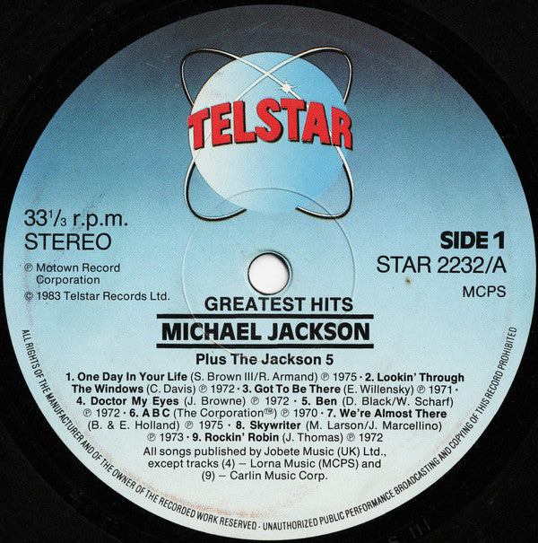 Michael Jackson Plus The Jackson 5 : 18 Greatest Hits (LP, Comp)