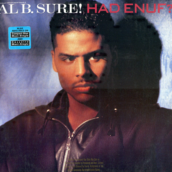 Al B. Sure! : Had Enuf? (12", Maxi)