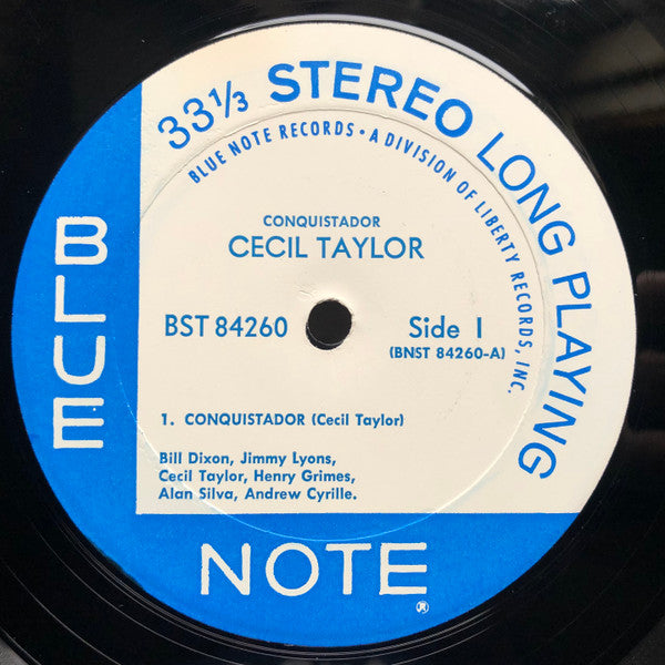 Cecil Taylor : Conquistador! (LP, Album)