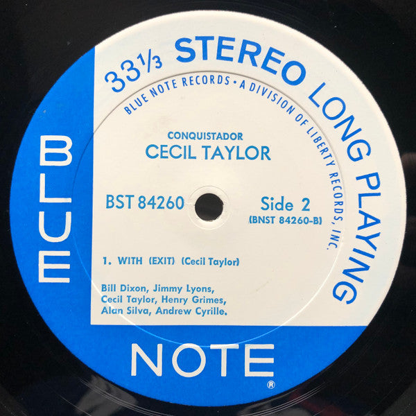 Cecil Taylor : Conquistador! (LP, Album)