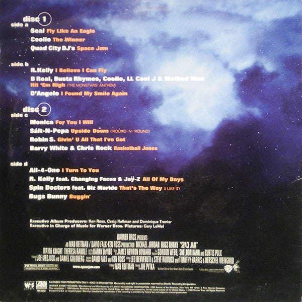 Various : Space Jam (Music From And Inspired By The Motion Picture) (2xLP, Comp, Promo)