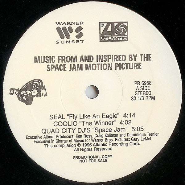 Various : Space Jam (Music From And Inspired By The Motion Picture) (2xLP, Comp, Promo)