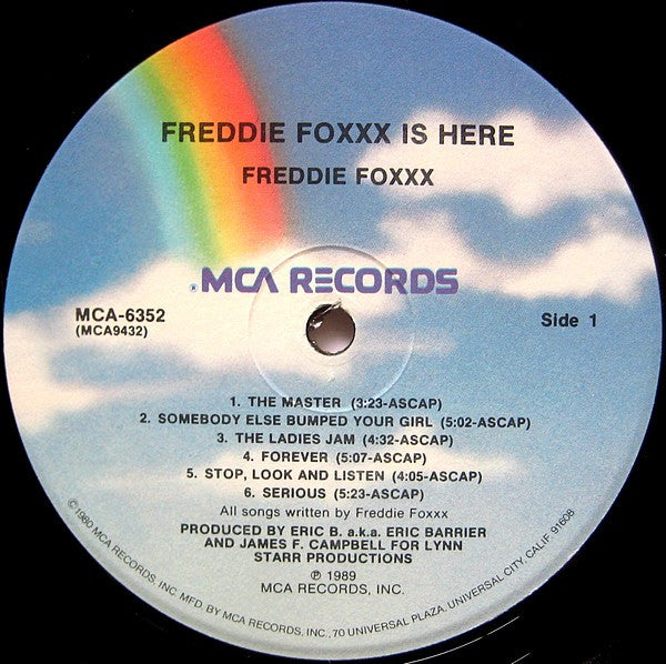 Freddie Foxxx : Freddie Foxxx Is Here (LP, Album)