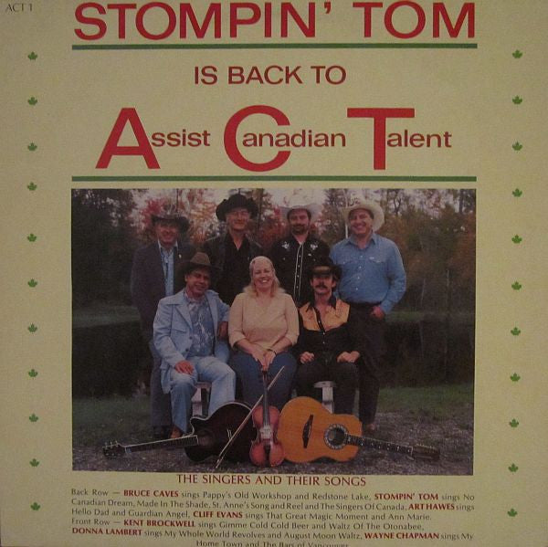 Various : Stompin' Tom Is Back To ACT (LP, Album)