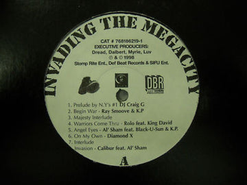 Various : Invading The Megacity (LP)