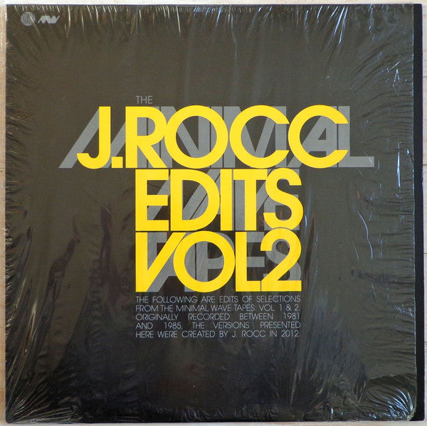J Rocc : The Minimal Wave Tapes: J. Rocc Edits Volume 2 (12")