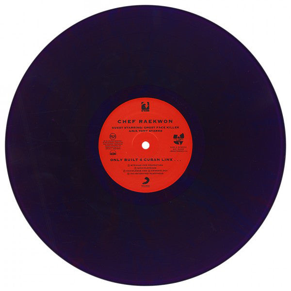 Chef Raekwon* : Only Built 4 Cuban Linx... (2xLP, Album, RE, RM, Pur)