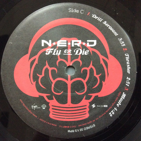 N*E*R*D : Fly Or Die (2xLP, Album)