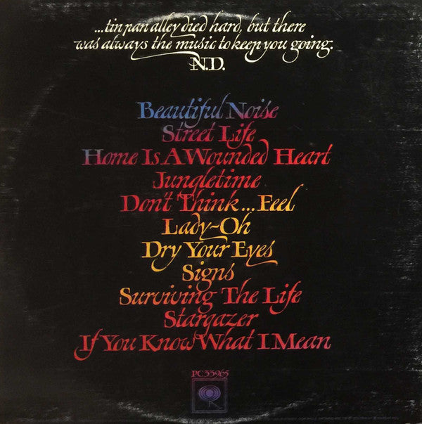 Neil Diamond : Beautiful Noise (LP, Album, Gat)