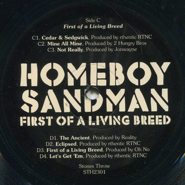 Homeboy Sandman : First Of A Living Breed (2xLP, Album)