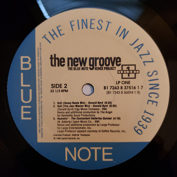 Various : The New Groove (The Blue Note Remix Project Volume 1) (2xLP)