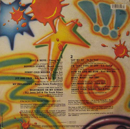 Various : Rap Traxx 2 (LP, Comp)