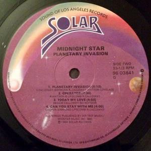 Midnight Star : Planetary Invasion (LP, Album)