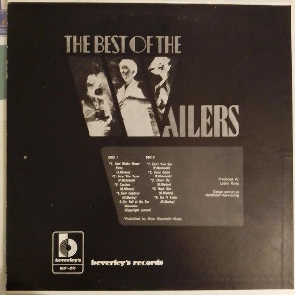 The Wailers : The Best Of The Wailers (LP, Album, Mono, RE, 2nd)