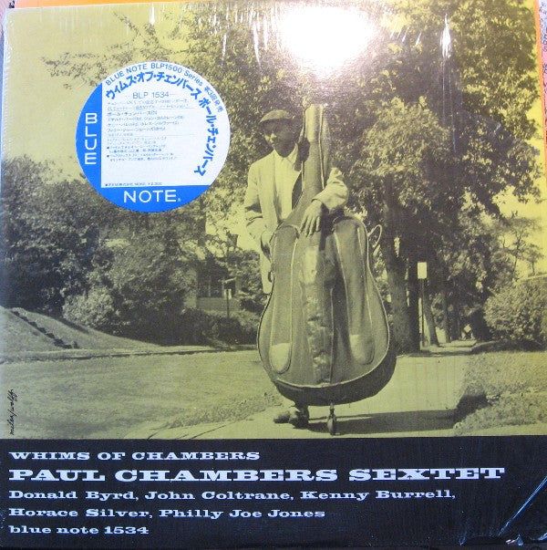 Paul Chambers Sextet : Whims Of Chambers (LP, Album, Mono, RE)