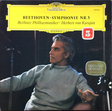 Ludwig van Beethoven - Berliner Philharmoniker • Herbert von Karajan : Symphonie Nr.5 (LP, RE)