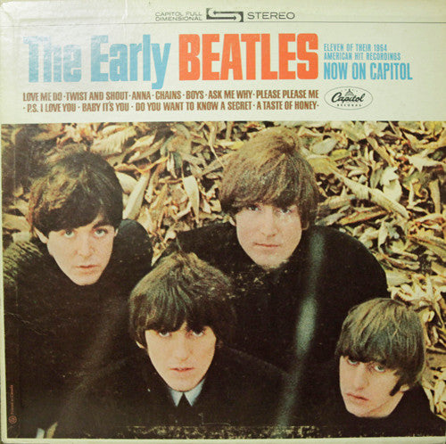 The Beatles : The Early Beatles (LP, Comp, RE)