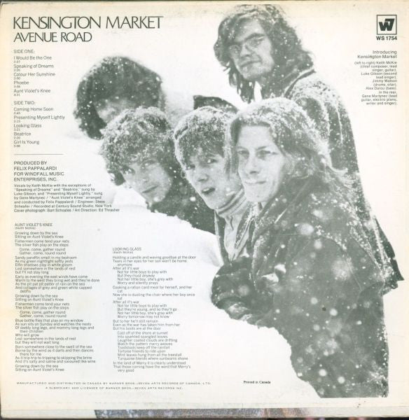 Kensington Market : Avenue Road (LP, Album)