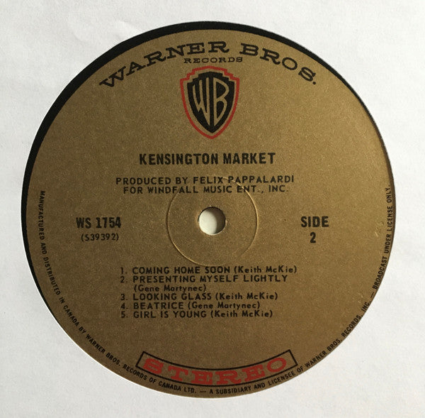 Kensington Market : Avenue Road (LP, Album)