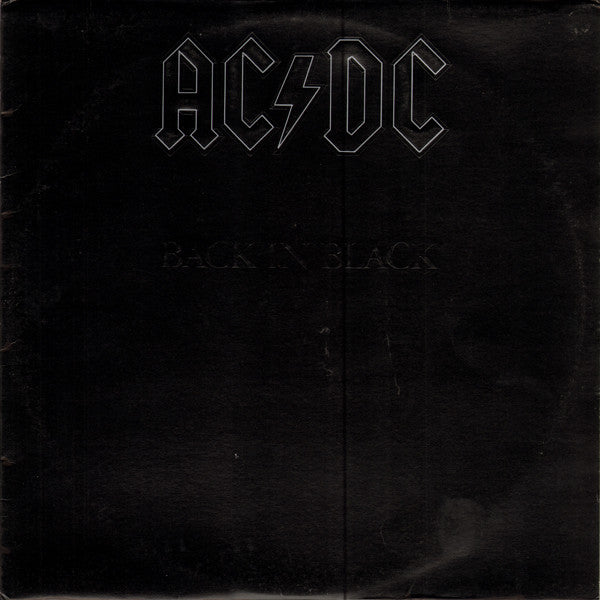 AC/DC : Back In Black (LP, Album, Don)
