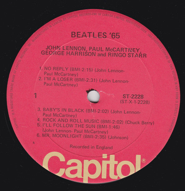 The Beatles : Beatles '65 (LP, Album)