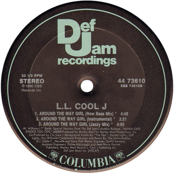 LL Cool J : Around The Way Girl (12")