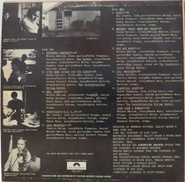 Area Code 615 : Area Code 615 (LP, Album)