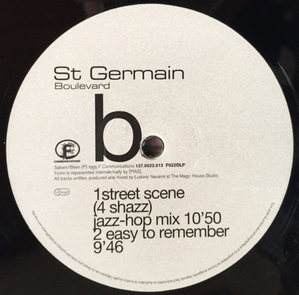 St Germain : Boulevard (The Complete Series) (2xLP, Album, RE)