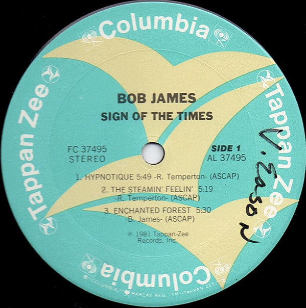 Bob James : Sign Of The Times (LP, Album, Gat)